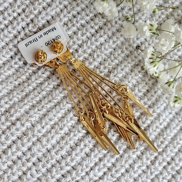 Cracco Jewelry Gold Dangle Earrings Poshmark